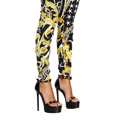 versace gelb|versace pants for women.